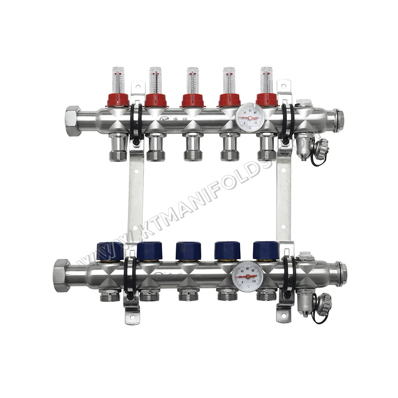 Underfloor Heating Manifold Adjustment