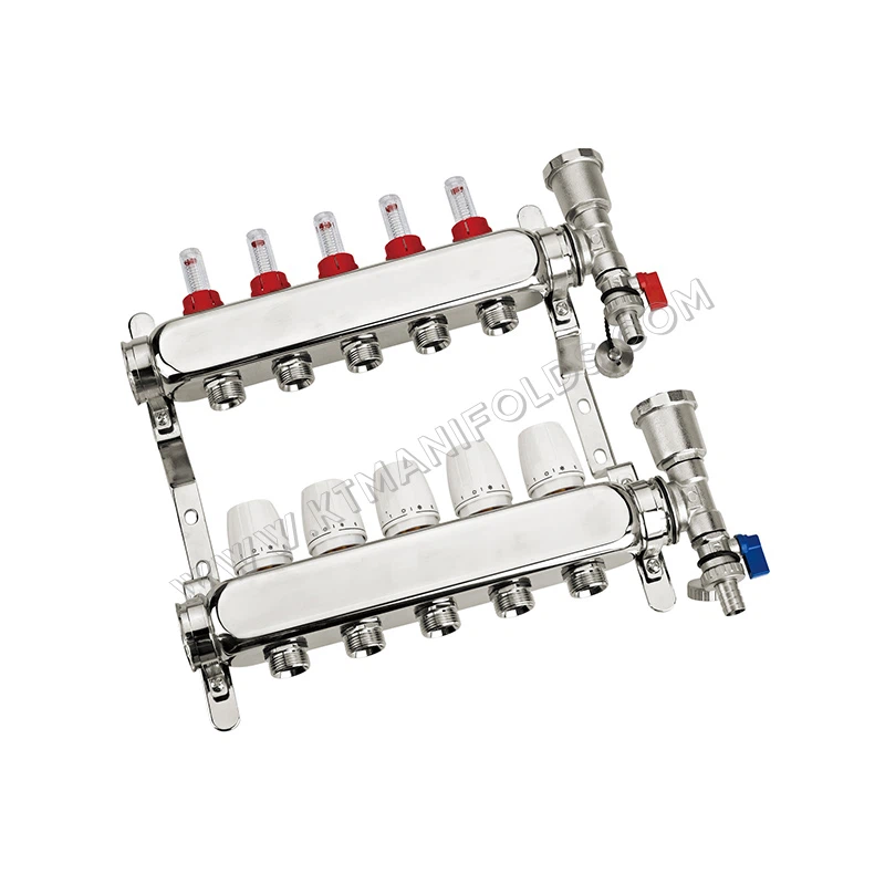 Underfloor Heating Manifold Adjustment
