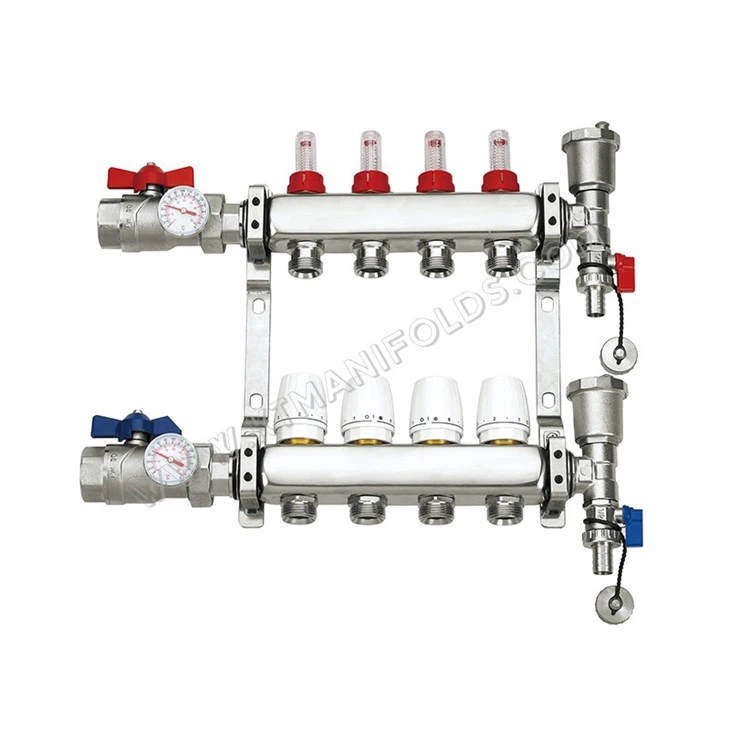 Underfloor Heating Manifold Adjustment